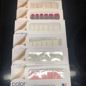 Color street nail art/ nail polish strips